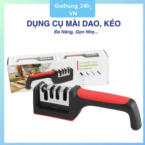 Dụng Cụ Mài Dao Cầm Tay, Kết Cấu Thép Không Gỉ Siêu Bền An Toàn Khi Sử Dụng
