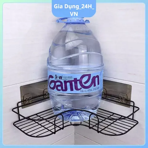 Kệ Đa Năng Nhà Tắm Thép Chống Gỉ - Kệ Dán Tường Tam Giác Nhà Bếp Phòng Tắm Chịu Tải 5KG