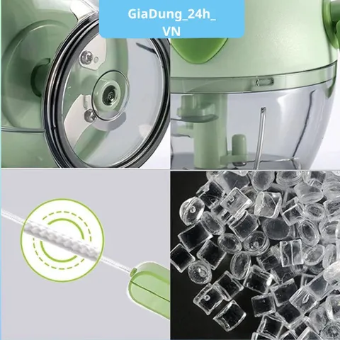 Máy Xay Mini DIDOOGLT Hình Heo - Máy Xay Tỏi Ớt Cầm Tay Đa Năng GiaDUng24h VN