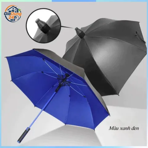 Ô che mưa,Che nắng chống tia UV,Có Vỏ rút ngăn nước tràn ra Xe Ô Tô,Sàn Nhà - Dù 8 nan Khung bền bỉ, Chống lật, Rộng 1m2