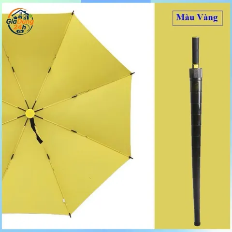 Ô che mưa,Che nắng chống tia UV,Có Vỏ rút ngăn nước tràn ra Xe Ô Tô,Sàn Nhà - Dù 8 nan Khung bền bỉ, Chống lật, Rộng 1m2