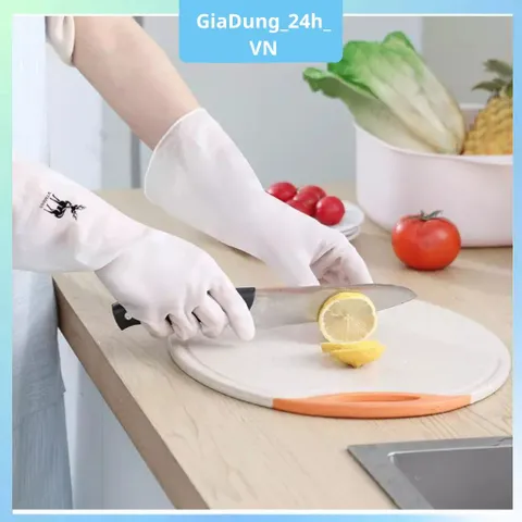 COMBO 10 đôi Găng tay cao su ngắn có hình hươu siêu dai, găng tay rửa chén, găng tay nấu bếp