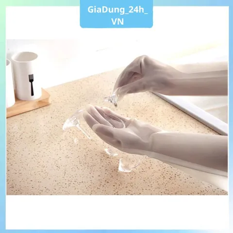 COMBO 10 đôi Găng tay cao su ngắn có hình hươu siêu dai, găng tay rửa chén, găng tay nấu bếp