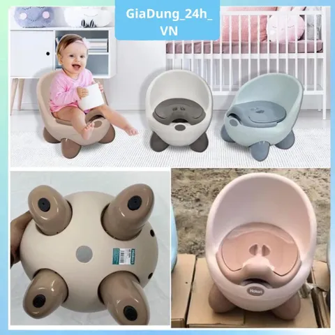 Bô Gấu Vệ Sinh Cho Bé Hokori Cái Bô Có Nắp Cho Bé Trai Bé Gái Từ 6 Tháng Đến 4 Tuổi 5458 - Việt Nhật Plastic HN