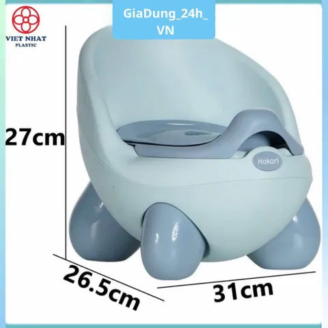 Bô Gấu Vệ Sinh Cho Bé Hokori Cái Bô Có Nắp Cho Bé Trai Bé Gái Từ 6 Tháng Đến 4 Tuổi 5458 - Việt Nhật Plastic HN