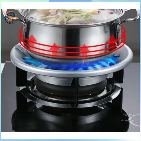 Kiềng chắn gió bếp gas tiết kiệm gas, dùng cho kiềng 3-4-5 chân, chất liệu thép không gỉ,GiaDung24hVN