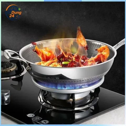 Kiềng chắn gió bếp gas tiết kiệm gas, dùng cho kiềng 3-4-5 chân, chất liệu thép không gỉ,GiaDung24hVN