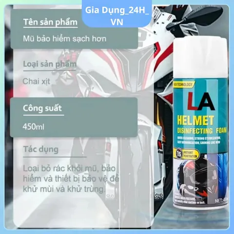 Xịt Vệ Sinh Đa Năng LA 450ml - Diệt Khuẩn, Khử Mùi Hôi & Dưỡng Da Lót - Chai Xịt Áp Lực Mạnh