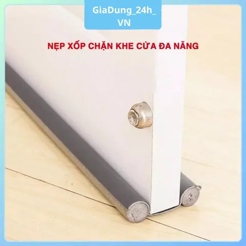 Ron PVC  Chặn Khe Cửa Đa Năng Dài 100cm, Thanh Dán Cửa, Miếng PVC Chặn Đi Hơi Máy Lạnh, Chống Bụi,Chống Ồn