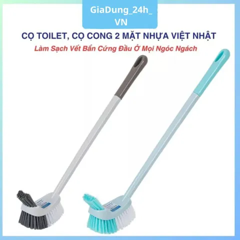CỌ TOILET CAO CẤP, CỌ CONG 2 MẶT, CHỔI CỌ BỒN CẦU NHÀ VỆ SINH VIỆT NHẬT 5850