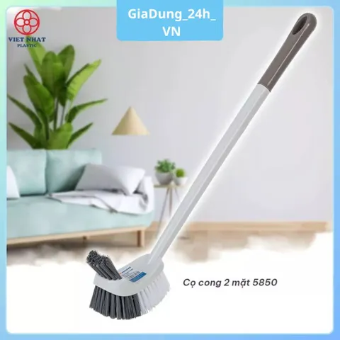 CỌ TOILET CAO CẤP, CỌ CONG 2 MẶT, CHỔI CỌ BỒN CẦU NHÀ VỆ SINH VIỆT NHẬT 5850