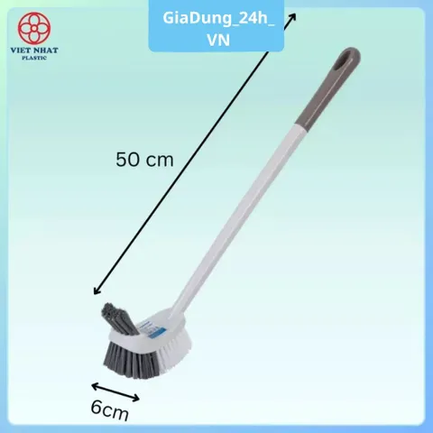 CỌ TOILET CAO CẤP, CỌ CONG 2 MẶT, CHỔI CỌ BỒN CẦU NHÀ VỆ SINH VIỆT NHẬT 5850