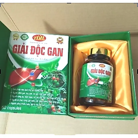 Giải độc gan Cà Gai leo Xạ Đen TDH Bổ gan cà gai leo giúp mát gan ,hạ men gan, tăng cường chức năng gan gan nhiễm mỡ, m