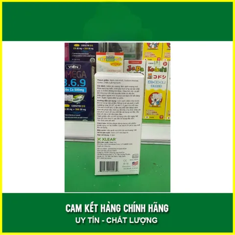 Xịt Mũi Kid’s Xlear Nasal Spray giảm áp xoang, ngạt mũi, làm sạch xoang mũi (hộp 22ml)