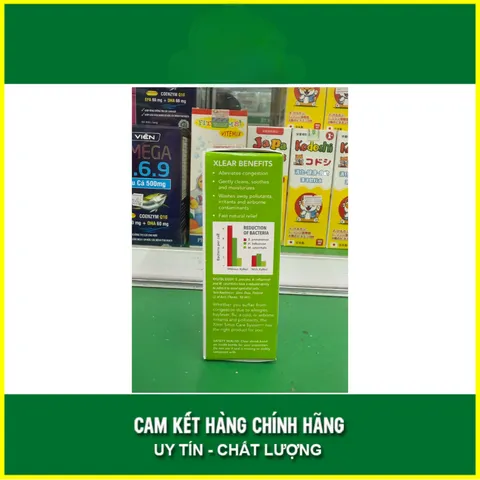 Xịt Mũi Kid’s Xlear Nasal Spray giảm áp xoang, ngạt mũi, làm sạch xoang mũi (hộp 22ml)