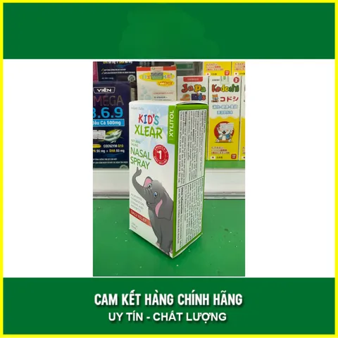 Xịt Mũi Kid’s Xlear Nasal Spray giảm áp xoang, ngạt mũi, làm sạch xoang mũi (hộp 22ml)