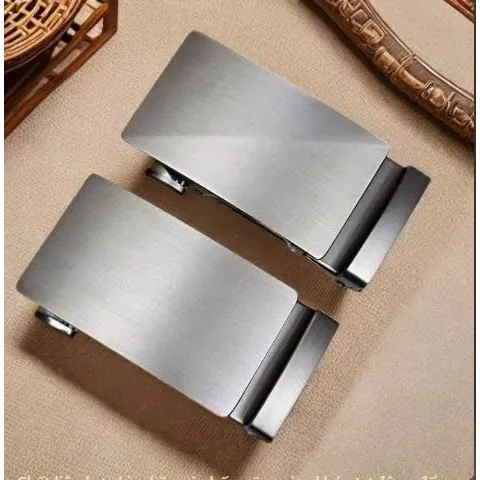 [MỚI] Đầu Khóa Thắt Lưng Nam Khóa Tỳ Tự Động Hợp Kim Cao Cấp Xước Mờ Sang Trọng - Đầu Khóa Rời Không Cần Bấm Lỗ