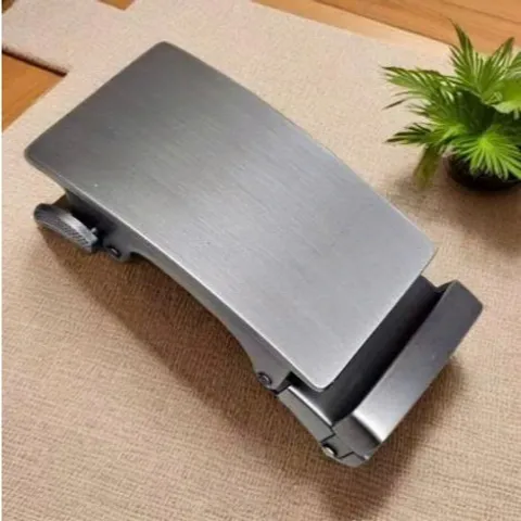 [MỚI] Đầu Khóa Thắt Lưng Nam Khóa Tỳ Tự Động Hợp Kim Cao Cấp Xước Mờ Sang Trọng - Đầu Khóa Rời Không Cần Bấm Lỗ