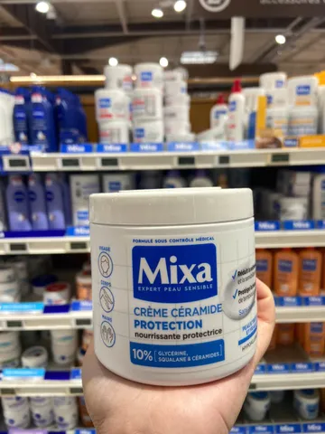 Kem dưỡng da Mixa Crème Cica Réparation 10% Uree & Niacinamide cho da khô
