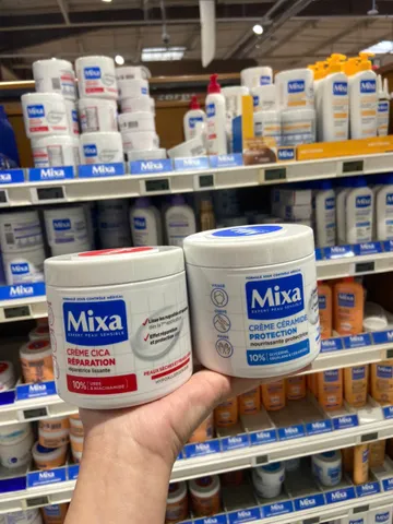 Kem dưỡng da Mixa Crème Cica Réparation 10% Uree & Niacinamide cho da khô