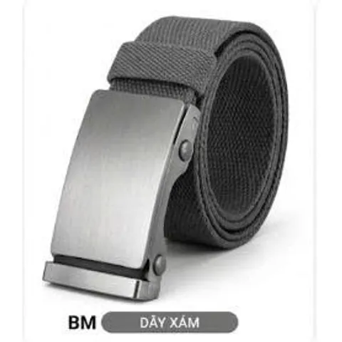 Thắt lưng canvas cao cấp khóa tự động