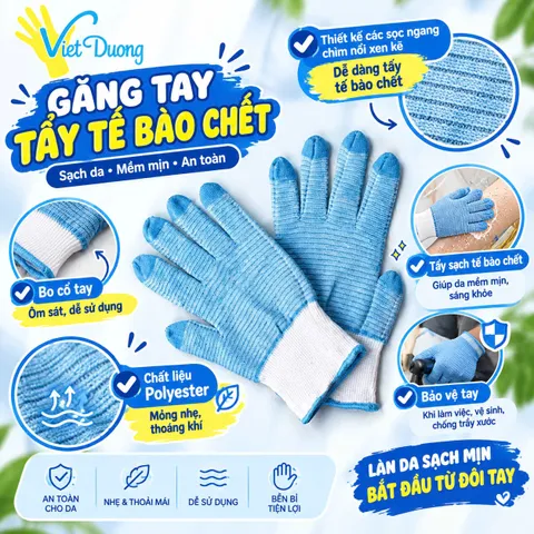 Set 3 Găng Tay Sọc Nhiều Màu Chống Trượt Mỏng Nhẹ Thoáng Khí Bảo Hộ Lao Động + Chống Nắng - POLY3MAU
