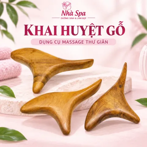 Dụng cụ day ấn huyệt massage dùng trong Spa