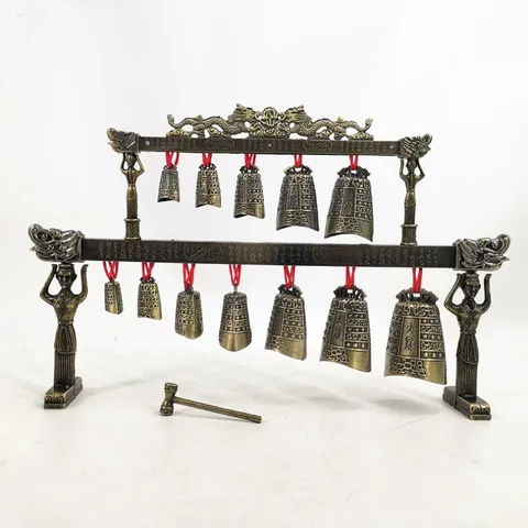 Chuông gió 2 tầng gội dưỡng sinh spa chuông loại 1. Phụ kiện gội đầu dưỡng sinh, âm thanh thư giãn