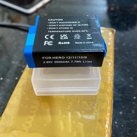 PIN GOPRO HERO 12 / 11 / 10 / 9 – 2000mAh