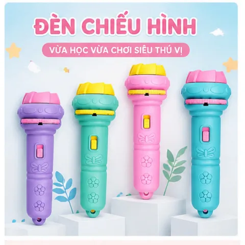 ĐÈN CHIẾU HÌNH HOẠT HÌNH CHO BÉ – VỪA HỌC VỪA CHƠI SIÊU THÚ VỊ.