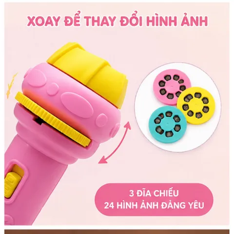 ĐÈN CHIẾU HÌNH HOẠT HÌNH CHO BÉ – VỪA HỌC VỪA CHƠI SIÊU THÚ VỊ.