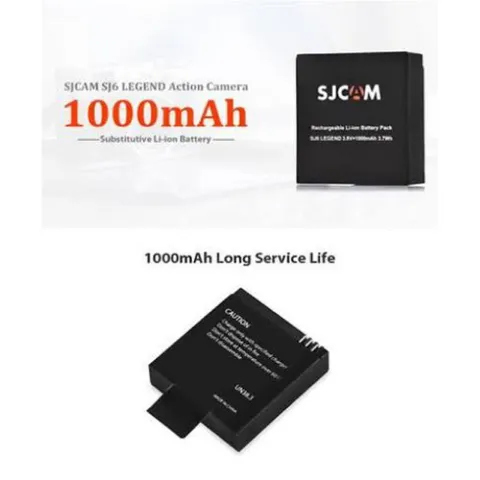 Pin SJCAM SJ6 Legend 1000mAh 3.8V Chính Hãng