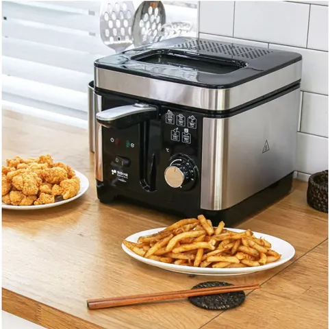 NỒI CHIÊN NGẬP DẦU HÀN QUỐC KITCHENART 3L - LÒNG THÁO RỜI