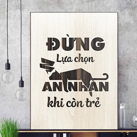 Tranh gỗ, tranh để bàn kích thước 10x15cm nhiều mẫu