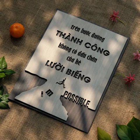 Tranh động lực treo tường handmade 