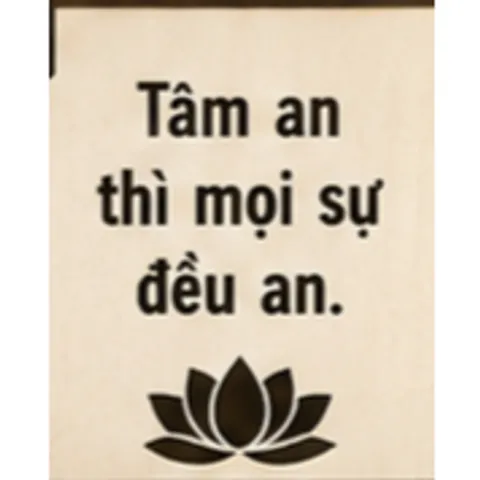 Tranh gỗ 3D cắt lớp –tâm an thì mọi sự đều an