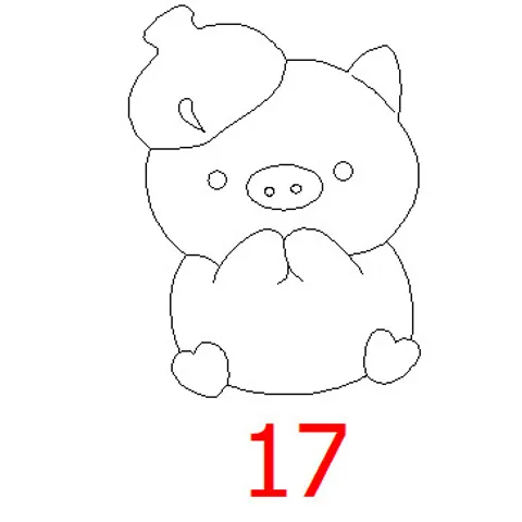 Hình dễ thương tô màu cho bé, cá gỗ tô màu. Hình tô màu x20 cái