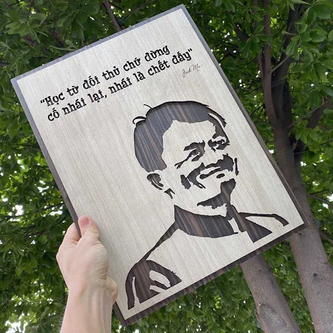 Tranh gỗ 3D cắt lớp – Học từ đối thủ, chứ đừng cố nhái lại, nhái là chết đấy “Học từ đối thủ, chứ đừng cố nhái lại – nhá
