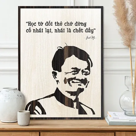 Tranh gỗ 3D cắt lớp – Học từ đối thủ, chứ đừng cố nhái lại, nhái là chết đấy “Học từ đối thủ, chứ đừng cố nhái lại – nhá