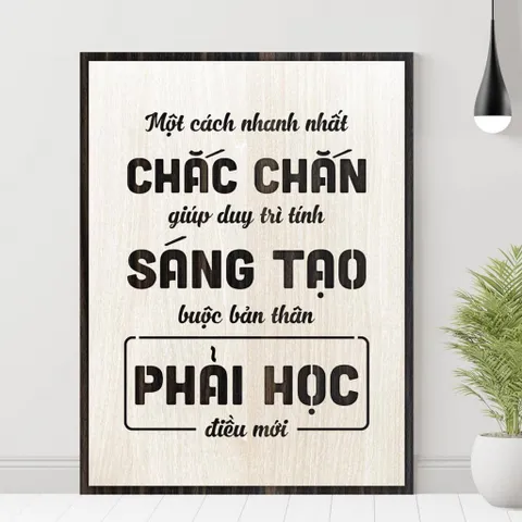 Tranh gỗ 3D cắt lớp – Một cách nhanh nhất chắc chắn giúp duy trì tính sáng tạo buộc bản thân phải học điều mới Sáng tạo