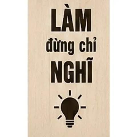 Tranh gỗ cắt lớp laser bộ DISCIPLINE - KỶ LUẬT laser cut wood