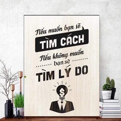 Tranh gỗ, tranh để bàn kích thước 10x15cm bộ 3