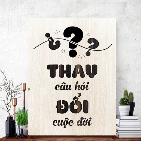 Tranh gỗ, tranh để bàn kích thước 10x15cm bộ 3