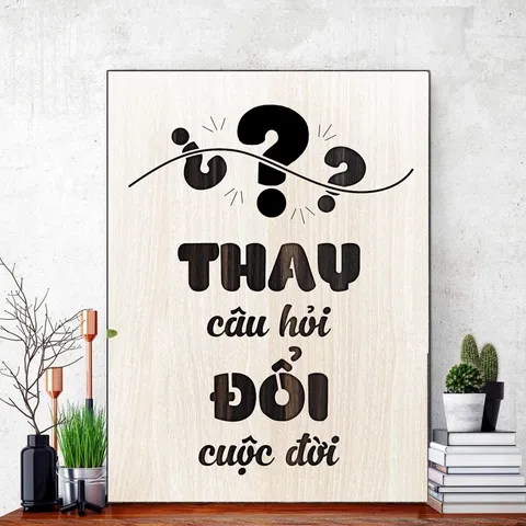 Tranh gỗ, tranh để bàn kích thước 10x15cm bộ 3