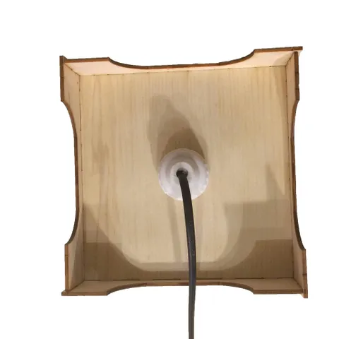 Đèn Gỗ DIY 050 decor trang trí