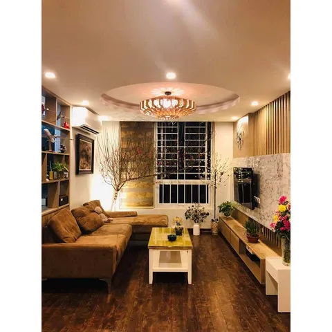 Đèn gỗ đèn trần 90cm