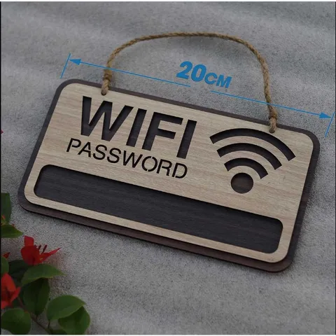 Bảng wifi , Bảng wifi treo tường, trang trí