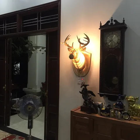 Đèn Gỗ DIY 042 decor trang trí nội thất loại to