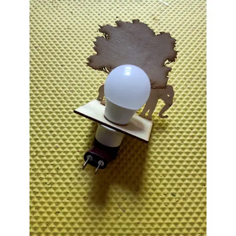 Đèn ngủ 2 con voi diy- đèn trang trí decor phòng ngủ