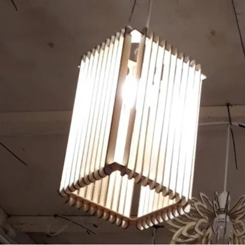 Đèn Gỗ DIY 106 decor trang trí nội thất